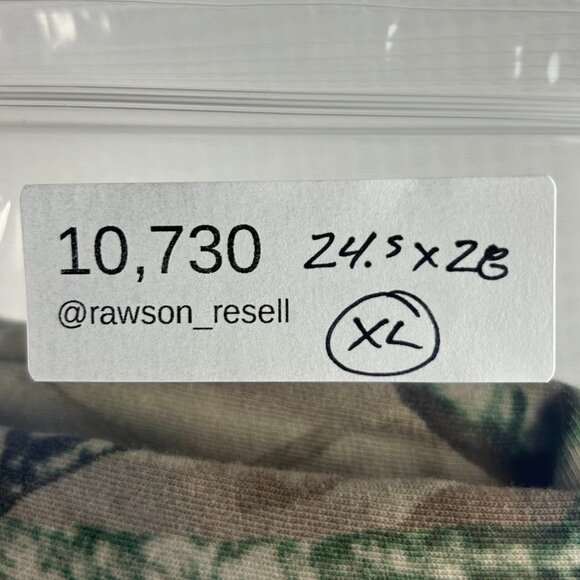 Outfitters Ridge Camo Vintage T Shirt XL Long Sleeve Pocket Hunting Fusion 3-D - Picture 7 of 7